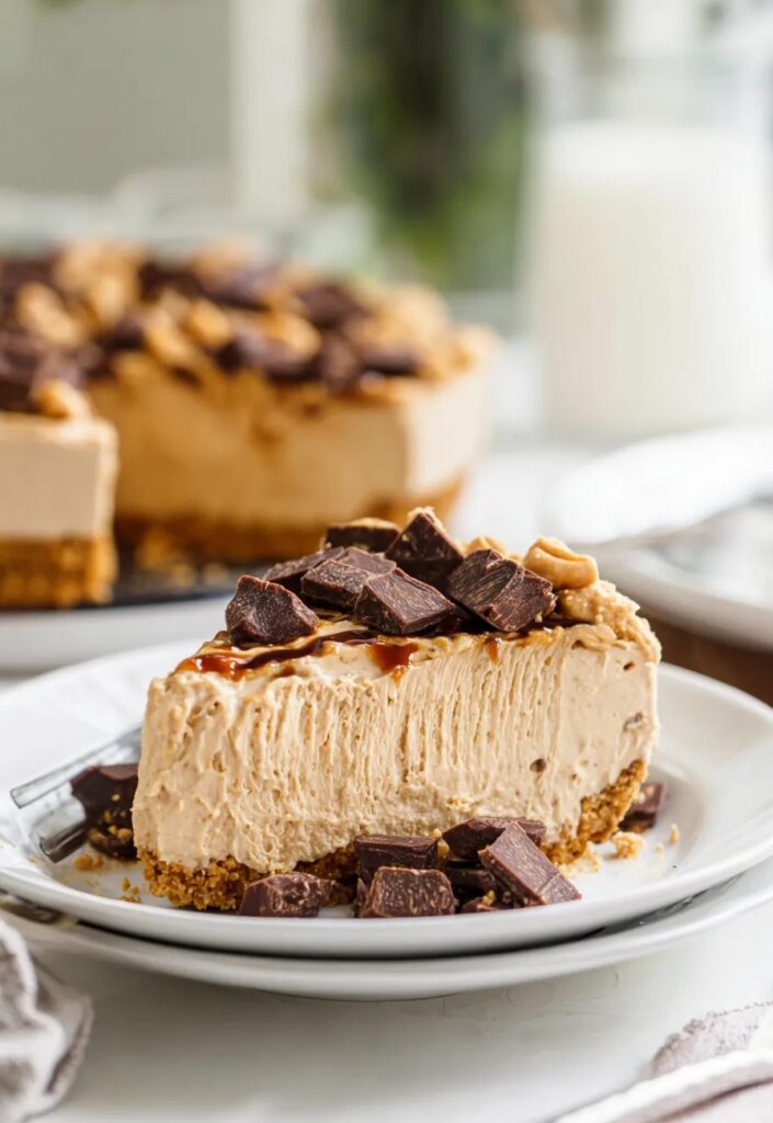 Easy No-Bake Peanut Butter Pie